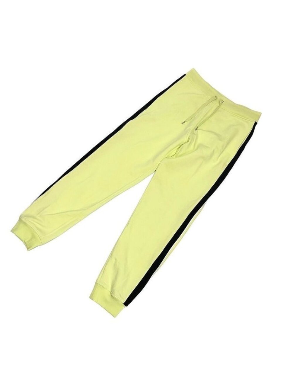 Hermes Sweatpants Cotton Brushed Lining Lime Green Vintage New S